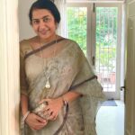 Suhasini Maniratnam Instagram – Hopefully the colour gray brings in grace.