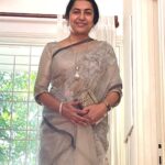 Suhasini Maniratnam Instagram - Hopefully the colour gray brings in grace.