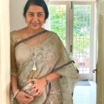 Suhasini Maniratnam Instagram - Hopefully the colour gray brings in grace.