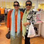 Suhasini Maniratnam Instagram - Happy pictures from Texas and dubai. My look in the tamil film is not to be revealed. So couldn’t post pictures.