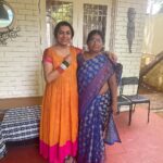 Suhasini Maniratnam Instagram – Beautiful gesture by our staff bhanu, Gunaa,krishnammaal and ammu.  Look at the beautiful bangles they got me.  Also தேன் மிட்டாய் கமர்கட் கோக்கோ மிட்டாய் ❤️❤️❤️❤️