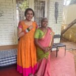 Suhasini Maniratnam Instagram - Beautiful gesture by our staff bhanu, Gunaa,krishnammaal and ammu. Look at the beautiful bangles they got me. Also தேன் மிட்டாய் கமர்கட் கோக்கோ மிட்டாய் ❤️❤️❤️❤️