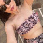 Sukirti Kandpal Instagram - A Boeing a beach and a 👙. Wishful thinking and why not . 🐈‍⬛👑