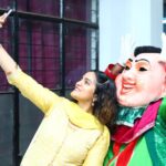 Sukrutha Wagle Instagram - Just two Clowns in one frame . One who is dressed up for Humans And Other one who is Dressed up for God . . #sukrutha #clowns Udupi, Karanatak