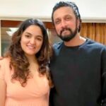 Sukrutha Wagle Instagram - Happy 50th Birthday to the Most humble Superstar, Handsome Badshah of our hearts 💞, Perfectionist, Talent factory, Master of Multi Crafts and the Superhuman ✨ @kichchasudeepa Sir. You're a blessing to us ❤️ Wishing you all the happiness☺️ . . #kicchasudeep #kicchasudeepa #happybirthdaysudeepsir #abhinayachakravarthy Bangalore, India
