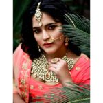Sukrutha Wagle Instagram - Orange 🍊 . . Click by @adishettyphotography MUA @dwanimakeover jewelry @hire.andwear costume @hire.andwear . . #sukrutha #sukruthawagle #lehengacholi