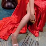 Sukrutha Wagle Instagram - I am my own fan 🤪. follow me on Josh. Link in bio . . Makeup- @makeoverbysamridhi_ram Costume @laxmikrishnaofficial Accessories @laxmikrishnaofficial . . #sandalwoodactress #siima2021 #sukruthawagle #hotactress