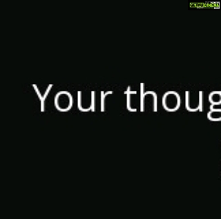 Sukrutha Wagle Instagram - Your thoughts are your best friend and can be your worst enemy ☯️