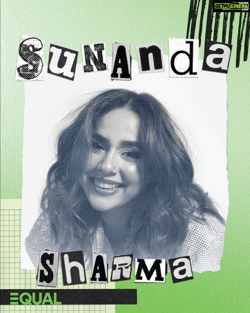 Sunanda Sharma Instagram - Sunanda Sharma is making our hearts sour with the magic of her latest single, 'Udh Di Phiran'. Listen to it now on the EQUAL India playlist to explore the power of love. ❤️