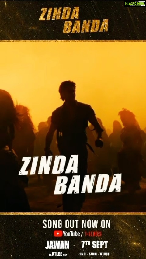 Sunil Grover Instagram - Heart thumping, foot-stomping... Here comes #ZindaBanda! 🕺 Song Out Now! https://bit.ly/ZindaBanda-Hindi #Jawan releasing worldwide on 7th September 2023, in Hindi, Tamil & Telugu.