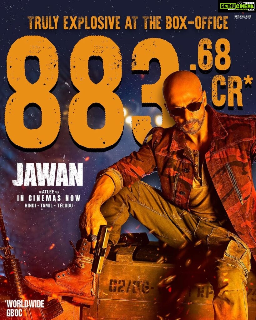 Sunil Grover Instagram - Jawan’s explosive rule at the box office continues! 🔥🙌🏻 Book your tickets now! https://linktr.ee/Jawan_BookTicketsNow Watch #Jawan in cinemas - in Hindi, Tamil & Telugu.