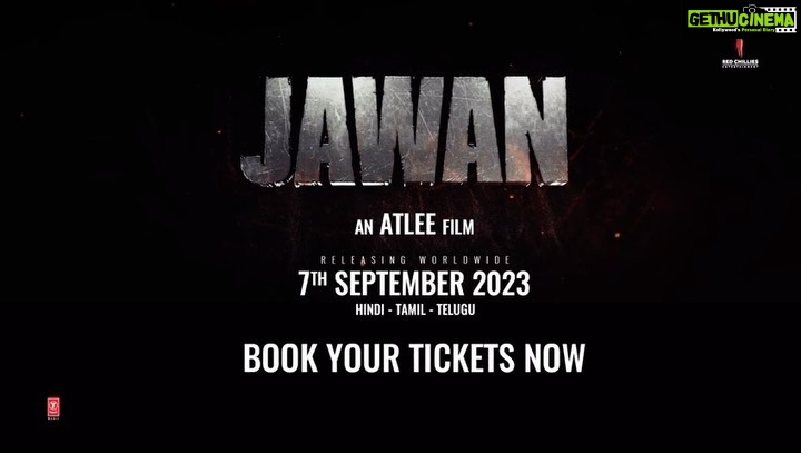 Sunil Grover Instagram - Chief and his girls are ready to take over in just 2 days! 💥 Advance booking now open, book your tickets! https://linktr.ee/Jawan_BookTicketsNow #Jawan releasing worldwide on 7th September 2023, in Hindi, Tamil & Telugu.