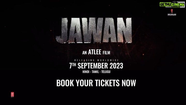 Sunil Grover Instagram - Chief and his girls are ready to take over in just 2 days! š„ Advance booking now open, book your tickets! https://linktr.ee/Jawan_BookTicketsNow #Jawan releasing worldwide on 7th September 2023, in Hindi,Ā TamilĀ &Ā Telugu.