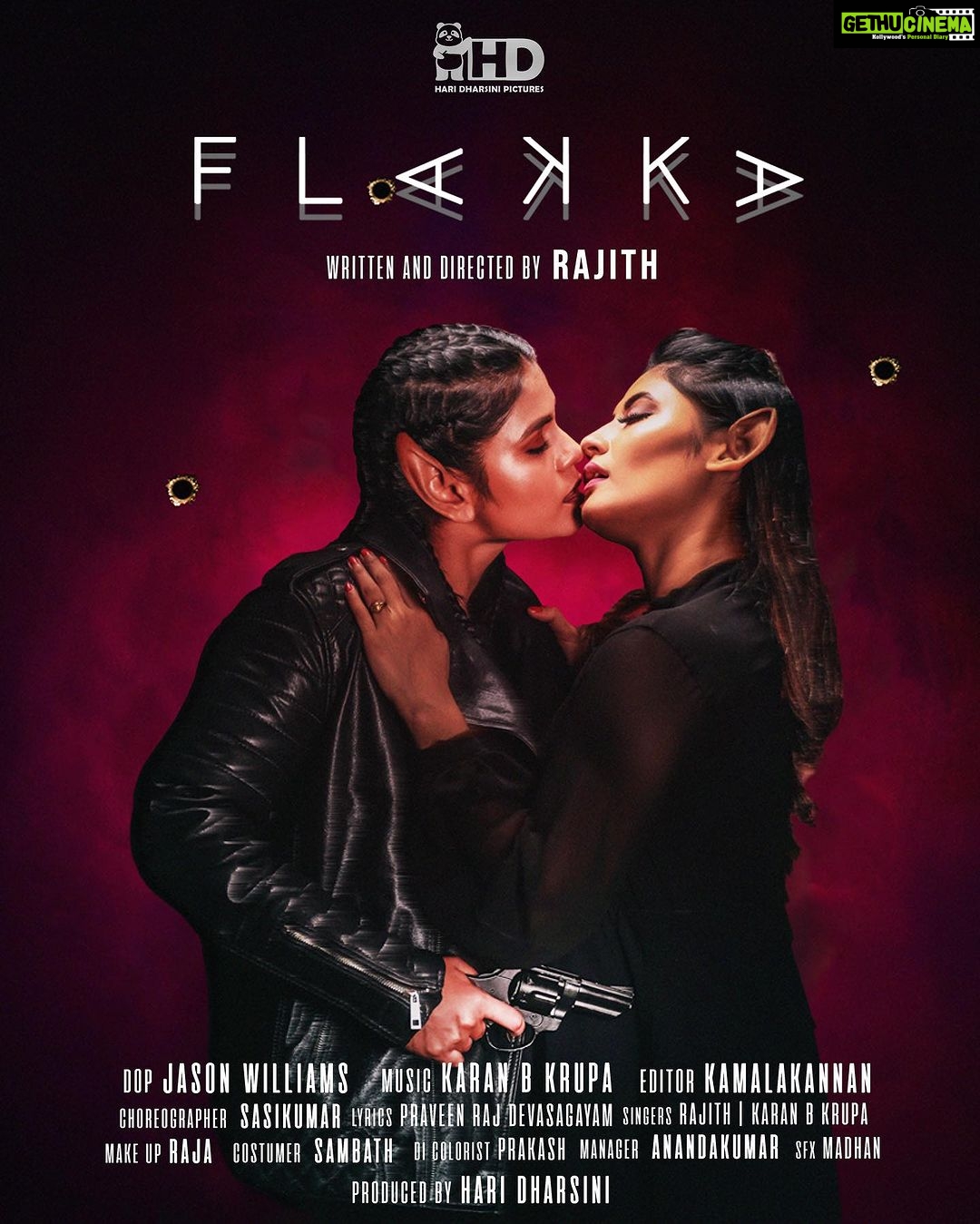 Sunita Gogoi Instagram - We are extremely elated to share the First look Poster of our Movie "FLAKKA" directed by most talented Rajith. This masterpiece is sure to grab all your hearts with a whole new and untouched concept of our Indian Film Industry. Kindly Share & Support β€οΈπ Director : @director_rajith_ Producer : @gowtham_vijayarajan Dop : @jasonwilliams_dop Music director : @karan.b.krupa Editor : @_I_a_m_a_k_ Choreographer : @sasi_choreographer