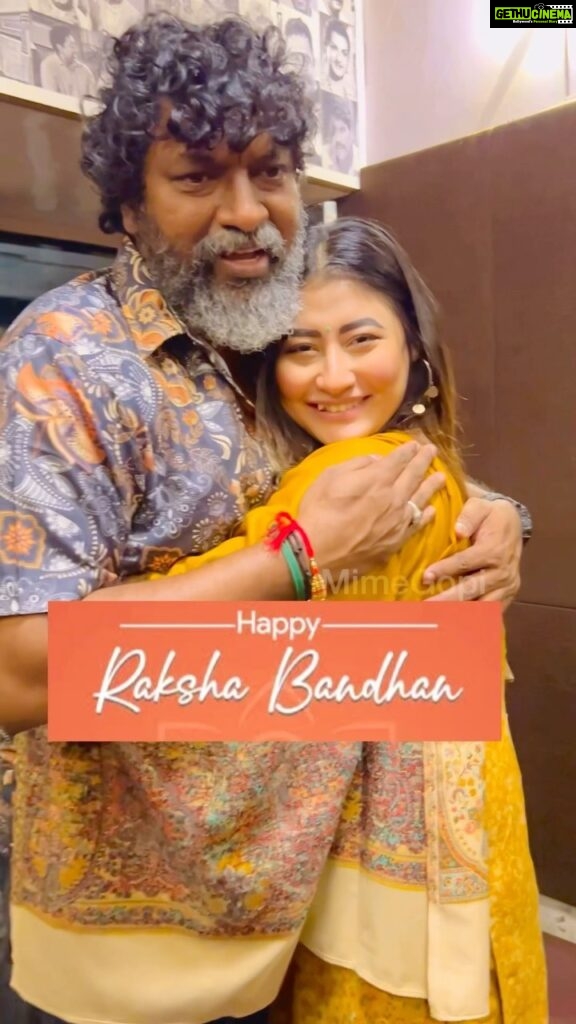 Sunita Gogoi Instagram - Feeling so touched on Raksha Bandhan! My Thangachima @sunitagogoi_offl surprised me at @g_mime_studio . Her love and effort mean the world. Grateful for this special bond. 💕 May your life be filled with endless happiness thangachi ! Wishing you all the success and joy in the world❤️ 📸✂️: @actoryoke #mimegopi #sunitha #rakshabandhan