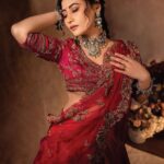 Sunita Gogoi Instagram - Stunning captures of my fiery Navaratri look, expressing my soul essence through this red lehenga on the third day of Navaratri. To all my Insta fam, I invite you to join in the celebration of this fiery, red-themed day of Navaratri. A special shoutout to @fifthanglestudios – working with you was an absolute delight. Thank you, Fifth Angle Studios, for this stunning look. #navaratri #navaratrispecial #navaratri2023 #navarathri #navaratricollection #navaratrilehenga Photography @fifthanglestudios Mua @mua_vijisharath Styling @soigne_official_ Jewellery @mspinkpantherjewel Outfit @sameenasofficial