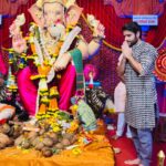 Sunny Hinduja Instagram - गणपती बाप्पा मोरया, पुढच्या वर्षी लवकर या #ganpatibappamorya #see #you #soon Mumbai, Maharashtra