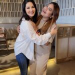 Sunny Leone Instagram - Love you! Finally got to celebrate properly together. Happy birthday @doll_0229 hope we stay this silly forever!