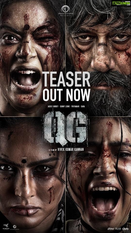 Sunny Leone Instagram - Quotation Gang KANNADA teaser out now!! . . . @directorvivekkofficial @i_me_gayathri @filminatientertainment @whyentertainment1 @apnabhidu @sunnyleone @pillumani @thesaraarjun @drums_sivamani @arunbathmanaban @editorvencut @josephjaxson @donechannel1 @ctcmediaboy Karnataka