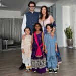 Sunny Leone Instagram - Happy Ganesh Chaturthi!! May Lord Ganesha bless us all with good health and happiness. Love the Webers!! @dirrty99 Asher, Nisha, & Noah