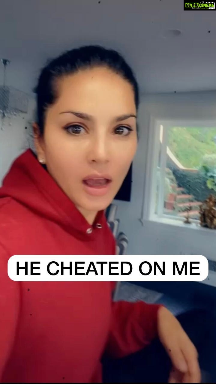 Sunny Leone Instagram - When my husband @dirrty99 cheated on me with ............😜