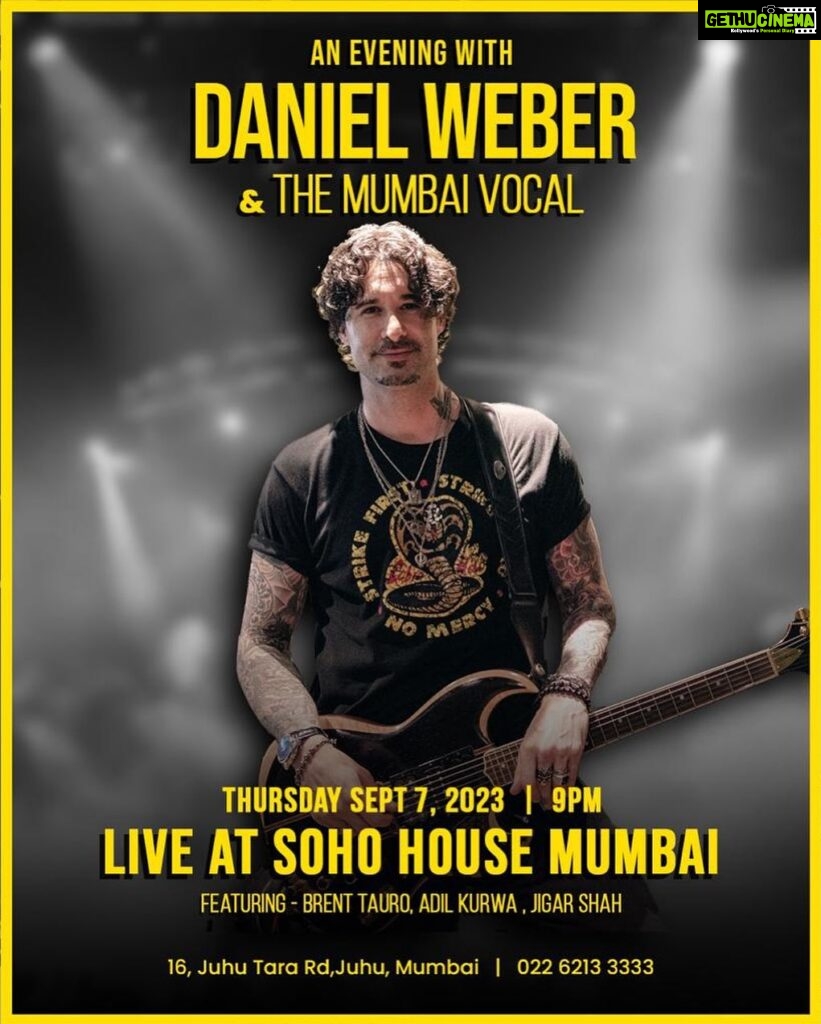 Sunny Leone Instagram - Calling all Soho House members! Come and support @dirrty99 at his event! I can’t wait to watch him live! Love you baby and im so proud of you! You are going to rock!
