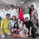 Sunny Leone Instagram - What a lovely day! Happy Raksha Bandhan everyone! @dirrty99 @hitendrakapopara @unaiza_yusuf @unaiza_yusuf @aaisha_911 @caleebh @anishadixit @sunnyrajani @jeetihairtstylist Nisha, Asher & Noah