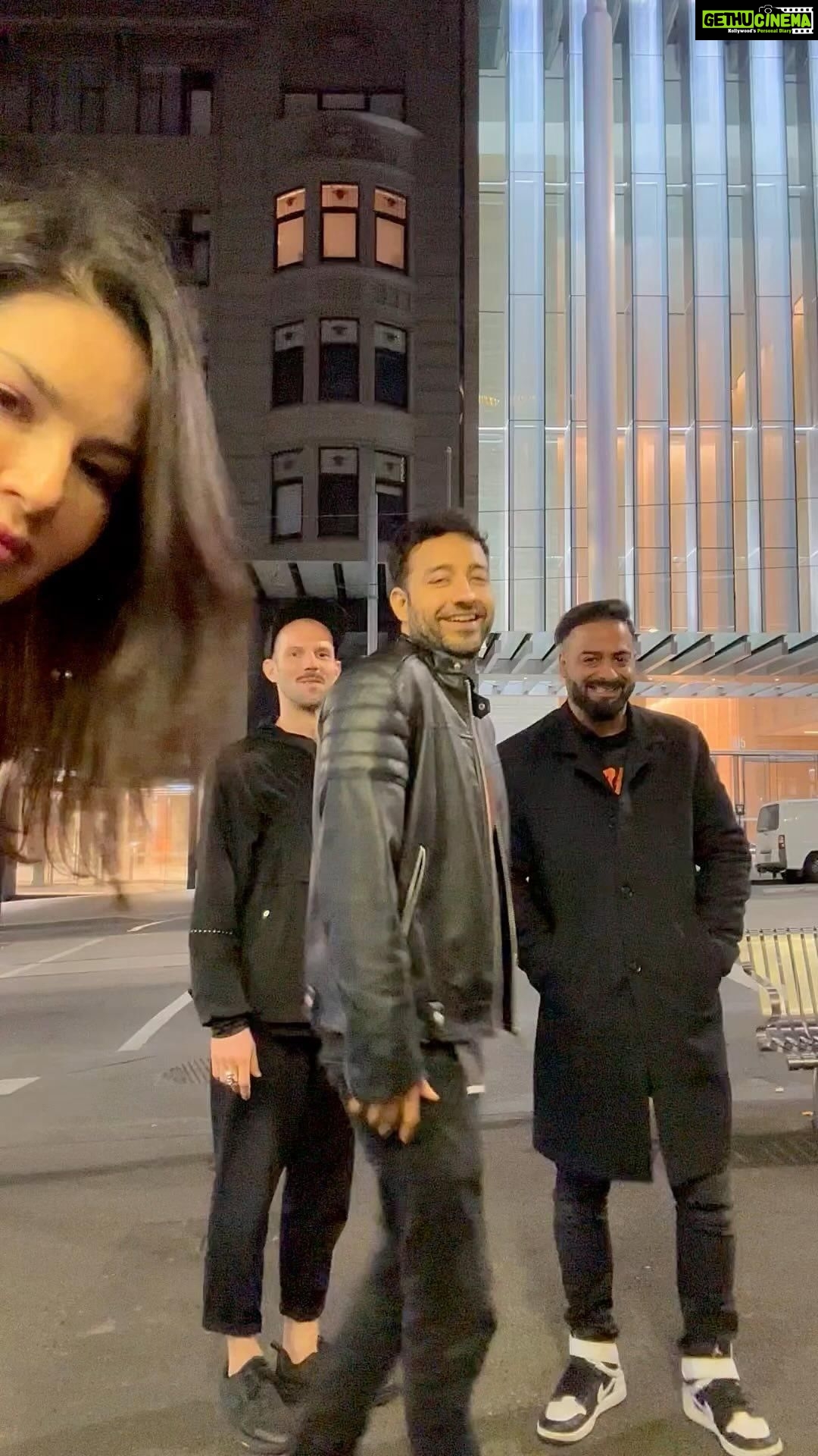 Sunny Leone Instagram - Part 1 - It’s never too late to do a Scottish Reel in middle of Street in Australia!!