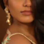 Supritha Instagram - In frame @_supritha_9 Outfit by @archithanarayanamofficial Jewellery by @aditi_collection Photography by @valmikiramuphotography