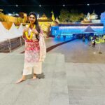 Supritha Instagram - Na jeevitam lo ne best experience ❤️🧿 Varanasi, India
