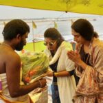Supritha Instagram – Na jeevitam lo ne best experience ❤️🧿 Varanasi, India