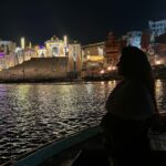 Supritha Instagram – Na jeevitam lo ne best experience ❤️🧿 Varanasi, India