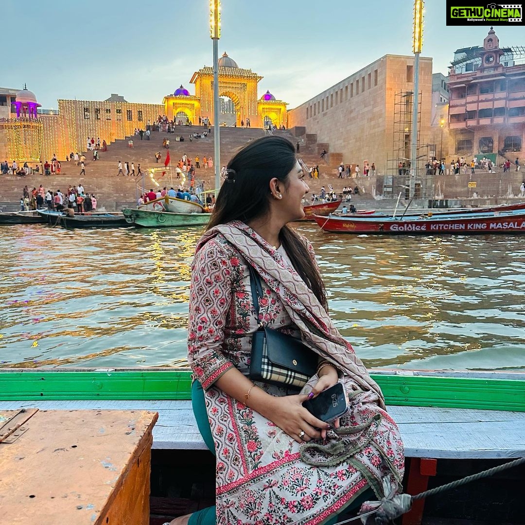 Supritha Instagram - Shiva shiva ❤️🧿 Varanasi, India