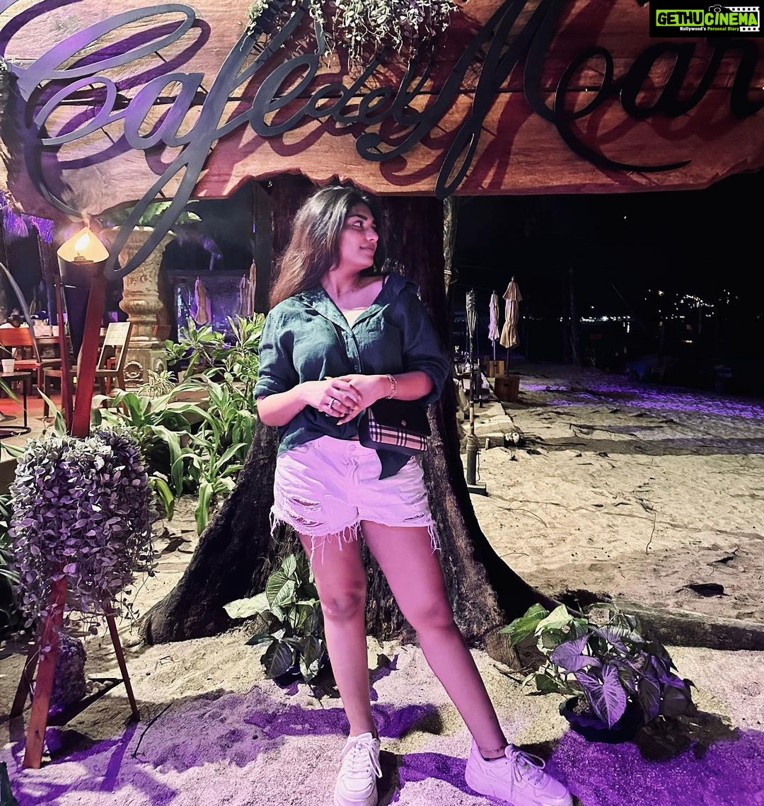 Supritha Instagram - Feel. Heal. Live 💙 Café Del Mar Phuket