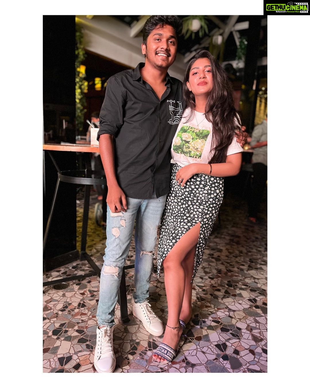 Supritha Instagram - Besides chocolate, you're my favorite💛 #bestfriends #bestfriend #buddies