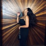 Supritha Instagram - She sees in black and white thinks in grey but loves in colour 🖤 📍: @papaya_asian
