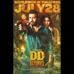 Surabhi Instagram - 🔯 days to go for #DDReturns 💥 @santa_santhanam @premanand031 @rkentrtaiment @dopdeepakpadhy @dineshashok_13 @thinkmusicofficial @circleboxofficial #ddreturnsfromjuly28