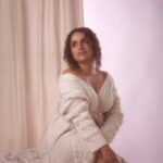 Surabhi Lakshmi Instagram - Ruling my kingdom of pastels 👑 🧿 Styling : @arjun_vasudevs Photography : @plan.b.actions Wardrobe : @rareroomofficial HMUA : @sijanmakeupartist Studio : @maxxocreative Styling team - @_anaaaaan_ HMUA team - @sibinrajutom