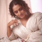 Surabhi Lakshmi Instagram - Ruling my kingdom of pastels 👑 🧿 Styling : @arjun_vasudevs Photography : @plan.b.actions Wardrobe : @rareroomofficial HMUA : @sijanmakeupartist Studio : @maxxocreative Styling team - @_anaaaaan_ HMUA team - @sibinrajutom
