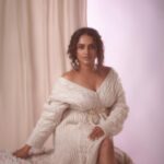 Surabhi Lakshmi Instagram - Ruling my kingdom of pastels 👑 🧿 Styling : @arjun_vasudevs Photography : @plan.b.actions Wardrobe : @rareroomofficial HMUA : @sijanmakeupartist Studio : @maxxocreative Styling team - @_anaaaaan_ HMUA team - @sibinrajutom