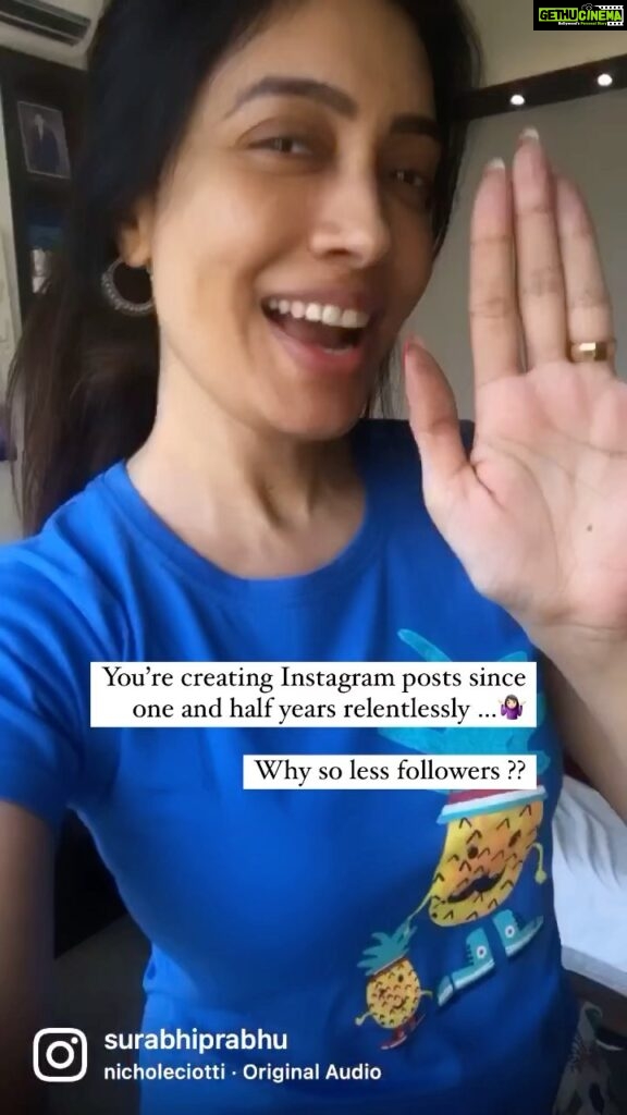 Surabhi Prabhu Instagram - When people ask me you are working hard since one and half years … still why so less followers?? My answer to them is 🤣🤣🤣🤣 ROME wasn't built in a day but they were laying bricks EVERY HOUR. You don't have to build everything you want today, JUST LAY THE BRICKS. That's how you BUILD an EMPIRE. ✨ 🌟 💫 And those who don’t believe in magic will never find it ✨ 💫 ⭐️ . . . . . . #comedy #comedyvideos #comedyreels #comedyvideo #tollywoodactress #surabhiprabhu #hindiquotes #trendingsongs #voompla #pinkvilla #bollywoodcinema #हिंदी #bollywoodmovies #supermodel #thekapilsharmashow #koffeewithkaran #bollywoodactoractress #mumbai_igers #mumbaikar #bollywoodactress #surabhi #unity44 #instagramhacks #desiinfluencer #desiindian #desimemes #growoninstagram #bollywooddialogue #bollywood #trendingreels