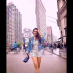 Surabhi Prabhu Instagram - Normalize being obsessed with yourself & not caring what anyone else thinks 😉🤪🤪🤪 . 📍 The Flatiron Building, originally the Fuller Building, is a triangular 22-story steel-framed landmarked building located in New York City, and is considered to be a groundbreaking skyscraper. It was built in 1902 at the intersection of Broadway and Fifth Avenue, at the time one of the most prominent locations in New York City. The distinctive triangular shape of the Flatiron Building, designed by Chicago architect Daniel Burnham allowed it to fill the wedge-shaped property. The building initially received widespread skepticism when construction began with many residents believing that the triangle shape combined with the height would cause the building to fall down, giving it the nickname “Burnham’s Folly.” At 87 meters (285 ft.), the Flatiron was never the city’s tallest building, but always one of its most dramatic-looking, and its popularity with photographers and artists has made it an enduring symbol of New York for more than a century. • . . . . . #mythoughts #tollywoodactress #surabhiprabhu #losangeleslife #flatironbuilding #desiindian #californiaadventure #californialove #californiagirl #californialiving #flatirondistrict #bollywoodhot #voompla #pinkvilla #bollywoodcinema #हिंदी #bollywoodmovies #supermodel #modeldiaries ##bollywoodactoractress #bollywoodactress #surabhi #thekapilsharmashow #travelgram #travelphotography #travelblogger #koffeewithkaran #losangeles #unity44 Flatron Building