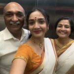 Surabhi Santosh Instagram - Making each moment count with the ones that matter✨ As you grow older you realize how important family is and if there is any true definition of ‘best friends’, it’s when you hit adulthood that you realize it’s your parents that embody that term the best❤️ No one loves you like them. No one forgives you like them. Ain’t no one got your back like them. #Throughthickandthin