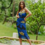 Surbhi Chandna Instagram - 💙 Wearing @srstore09 Heels @londonrag_in Jewels @pclovesdrama