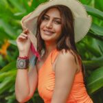 Surbhi Chandna Instagram - 🍊 Created Indian Version Positano In @srstore09 Heels @londonrag_in Accessories @pranavi_chandna @pclovesdrama