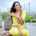 Surbhi Jyoti Instagram - Soch rahi hun, nose piercing karwa lu... . . . . . . . . Suit @theloom.in HMU @thatgalwithmakeup Clicked by @deepak_das_photography Mojdi @tradition_meets_trends