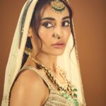 Surbhi Jyoti Instagram - White Lily.... . . . . . . . Outfit @lizpaulofficial @cultreboat Styled by @stylingbyvictor @sohail__mughal___ Bangles @nehbynehaparmar Nose pin @the_jewel_gallery Neckpiece @shahiljewels Mangtika @mortantra Ring @perkartjewels1 Assisted by @styleby_antara @janvijain123 Makeup @jyotiiadvani.artistry Clicked by @gohil_jeet