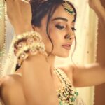Surbhi Jyoti Instagram - White Lily.... . . . . . . . Outfit @lizpaulofficial @cultreboat Styled by @stylingbyvictor @sohail__mughal___ Bangles @nehbynehaparmar Nose pin @the_jewel_gallery Neckpiece @shahiljewels Mangtika @mortantra Ring @perkartjewels1 Assisted by @styleby_antara @janvijain123 Makeup @jyotiiadvani.artistry Clicked by @gohil_jeet