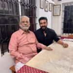 Suriya Instagram – Was thrilled to visit my mentor Prof. Dr. M. Robert, HOD of Commerce Department (1995 batch), Loyola College and take his blessings! Thank you for your prayer sir! #loyola #loyolite #mentor #blessings #loyolaalumni @loyolaalumniassociation Chennai, India