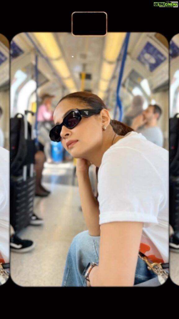 Surveen Chawla Instagram - Thinking out of the tube 🚆 #London2023 #SummerTravelDiaries #Enroute #HounslowFarm #Hunslow #TravelSeries